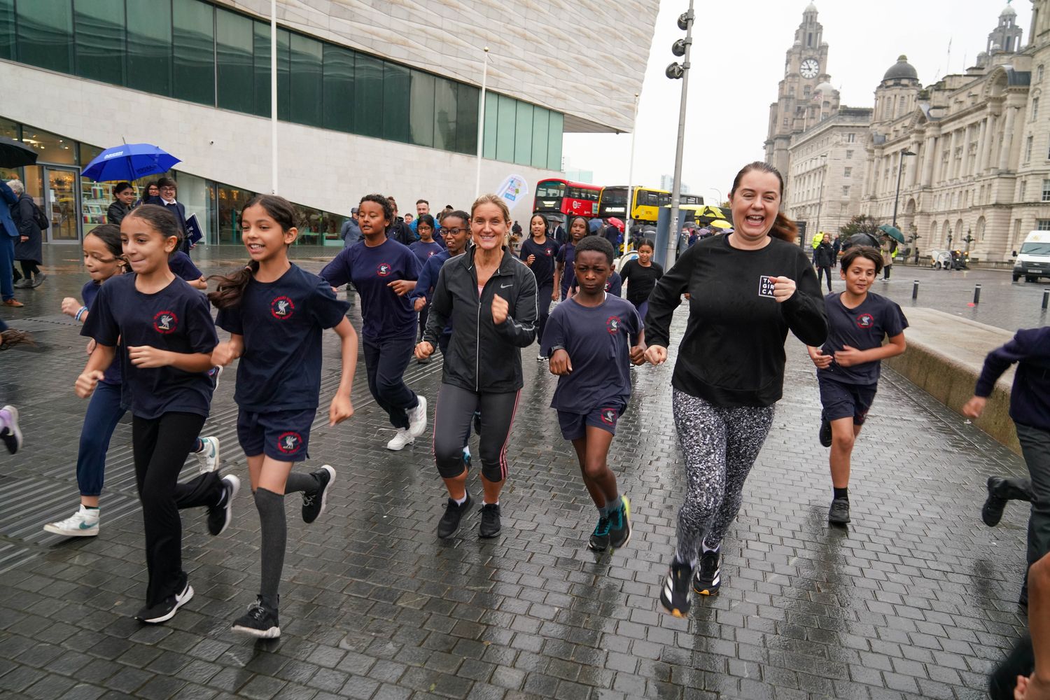 Liverpool schoolchildren join Minister for Sport and Labour MPs for The ...